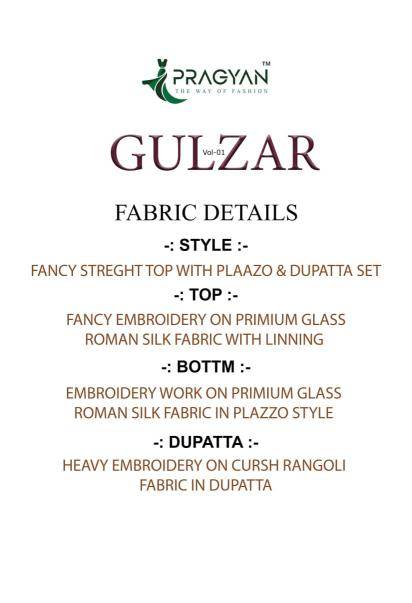 Pragyan gulzar vol 1 Designer kurtis wholesale